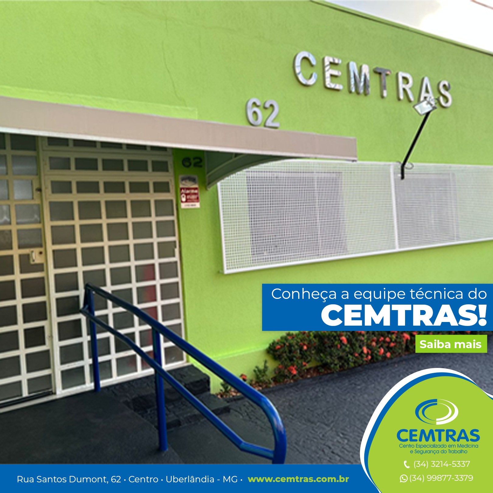 Conheça a equipe técnica do CEMTRAS - Cemtras