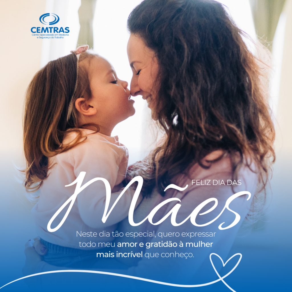 Dia das Mães. Mãe é presença, é força, é o abraço que acolhe mesmo nos dias difíceis. É quem ensina a andar com coragem, mesmo quando o caminho é incerto. Feliz Dia das Mães