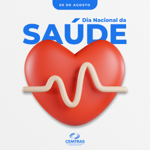 Dia nacional da Saúde. Hoje celebramos a importância de cuidar da saúde de forma integral – física, mental e emocional.