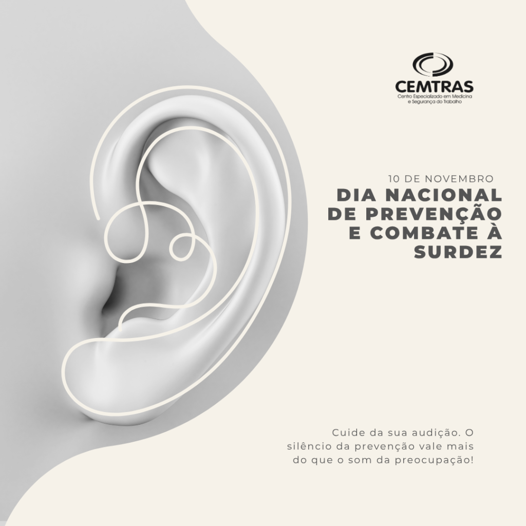 Dia nacional de prevenção e combate a surdez 10 de novembro – Dia Nacional de Prevenção e Combate à Surdez A audição é um dos sentidos mais importantes para a nossa comunicação e qualidade de vida.