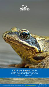 DDS do Sapo: Você está se acostumando com o risco? Vamos começar com uma pequena história que tem muito a nos ensinar. Se colocarmos um sapo dentro de uma panela com água na mesma temperatura do ambiente em que ele vive, ele ficará ali, tranquilo e confortável.