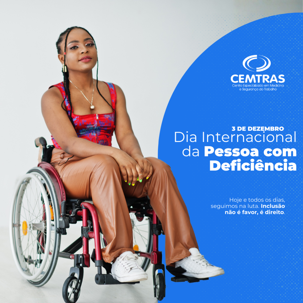 Dia internacional de luta das pessoas com deficiência . Hoje e todos os dias, seguimos na luta. 👉 Inclusão não é favor — é direito.