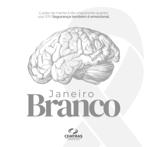 Janeiro Branco - Saúde mental no trabalho