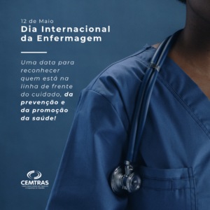 Dia internacional da enfermagem e do enfermeiro Uma data para reconhecer quem está na linha de frente do cuidado, da prevenção e da promoção da saúde.