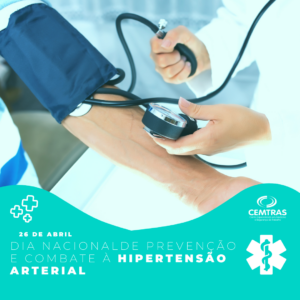 Dia nacional de prevenção e combate a hipertensão arterial. Cuidar da pressão arterial é cuidar da vida — dentro e fora do trabalho.