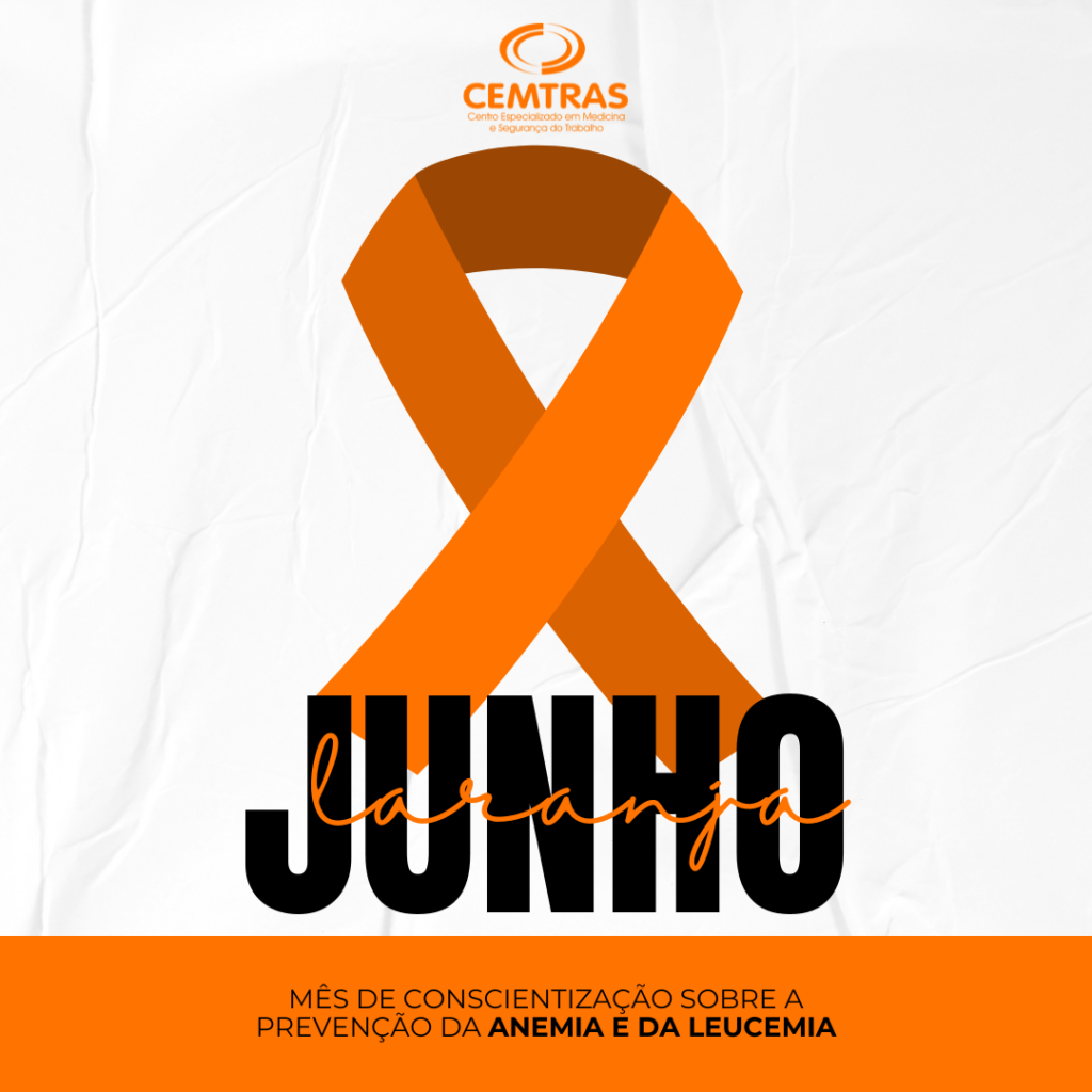 Junho Laranja O Junho Laranja é uma campanha de conscientização sobre a prevenção da anemia e da leucemia, reforçando a importância do cuidado com a saúde e do diagnóstico precoce.